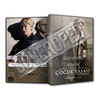 Çocuk Yasası - The Children Act - 2018 Türkçe Dvd cover Tasarımı